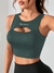 Imagem do Slayoga Top Cropped Regata Esportiva com Manga Raglan Recortada