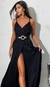 VESTIDO LONGO FENDA BOHO GLAM na internet