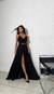 VESTIDO LONGO FENDA BOHO GLAM - Labuterana Boutique