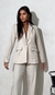 CONJUNTO ALFAIATARIA BLAZER BOHO GLAM - loja online