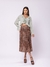 SAIA MIDI ANIMAL PRINT BOHO