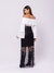 BLUSA OMBRO A OMBRO MANGA FLARE - loja online