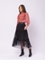 CAMISA CHIFON RENDA BABADO BOHO - Labuterana Boutique