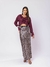 SAIA LONGA CETIM ANIMAL PRINT BOHO - comprar online