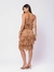 VESTIDO COURO FRANJA BOHO - comprar online