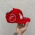 "L.A" PLANA CERRADA ROJA CON PARCHES - comprar online