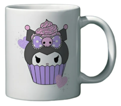 Taza Ceramica 11 Oz Kuromi Sanrio Muffins Importada Premium