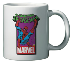 TAZA CERAMICA IMPORTADA PREMIUM HOMBRE ARAÑA SPIDER-MAN MARVEL AVENGERS