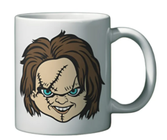 TAZA CERAMICA IMPORTADA PREMIUM CHUCKY TERROR MIEDO ROSTRO