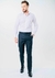 Calça Social poliéster azul marinho - comprar online