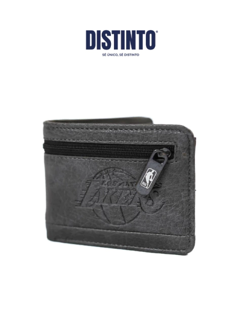 Billetera NBA Premiun - Lakers Grey