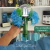 Buquê/ Suporte Azul para Army Bomb com flores artifciais - BTS - ARIRANG - (Não acompanha Lightstick)
