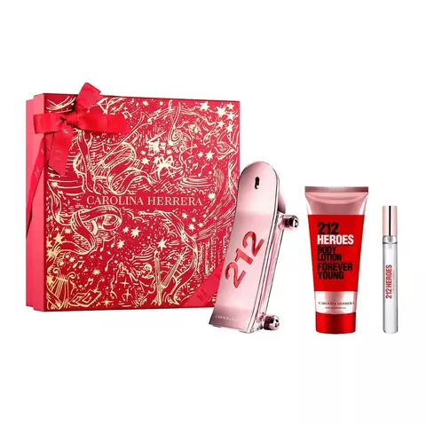212 Heroes Carolina Herrera – Set de Regalo de Navidad (3 piezas) - comprar en línea