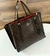 TOTE BROWN BLACK