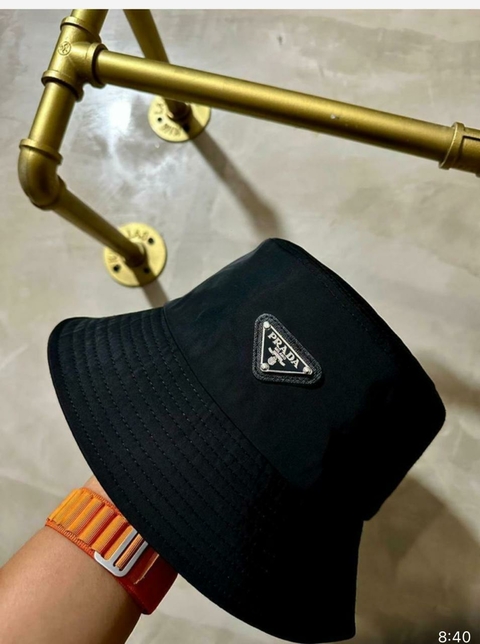 BUCKET HAT PRDA BLACK