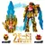 Bandai genuíno dx no.1 sentai gozyuger anime dourado de serra espada leon buste na internet