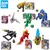 Imagem do Bandai genuíno dx no.1 sentai gozyuger anime dourado de serra espada leon buste