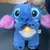 Boneca de Pelúcia Stitch 32cm com Luz e Música para Bebê Dormir