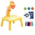 Mini Projetor LED de Desenho Infantil – Brinquedo Criativo com Luz e Placa de Pintura - comprar online