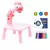 Mini Projetor LED de Desenho Infantil – Brinquedo Criativo com Luz e Placa de Pintura - loja online
