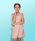 VESTIDO MELÓN CON MENTA - comprar en línea