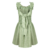 VESTIDO MELÓN CON MENTA