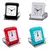 RELOJ DESPERTADOR TRAVELLING BH-03 (NEGRO GRIS, BLANCO Y NARANJA)