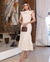 VESTIDO LINHO BORDADO LUXO - comprar online