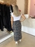 SAIA MIDI EM TWEED - loja online