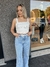 Cropped risca de giz - comprar online