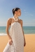 Vestido frente única ideal para temporada de verão em Resort, para mulheres que não abre mão da elegância.