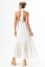 Vestido off white bordado - loja online