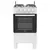 Fogão Realce 4 Bocas Ares Manual Mesa de Inox Forno 50 Litros Branco - comprar online