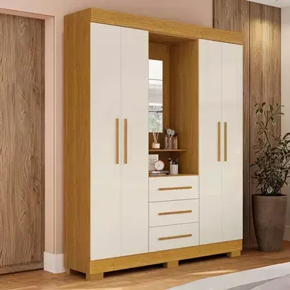 ROUPEIRO ACP DEBORA 4P CAP. C/ESP NATURE - comprar online