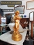 Escultura yeso platina dorada - comprar online