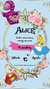 Convite Alice No País Das Maravilhas Personalizado Digital