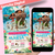 Imagem do Convite Digital Personalizado Aniversário Moana