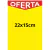 100 Unidades - Cartaz de OFERTA Super Mercado Mercadinho Duplex 250g - Cartazecia