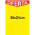 100 Unidades - Cartaz de OFERTA Super Mercado Mercadinho Duplex 250g - loja online
