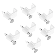 Grapas de plástico para cable plano con clavo 8 mm 6428 Adir - comprar en línea