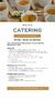 Menú Catering - Con servicio sentado - comprar online