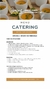 Menú Catering - Con servicio sentado