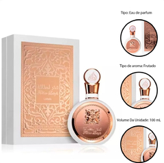 Perfume Árabe - Lattafa Eau De Parfum 100ml Fakhar Rose (perfume Feminino Original)