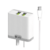 Cargador 3.1A Carga Rápida Tipo C - 2 USB + Cable en internet