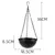 Imagem do Vaso Suspenso/Pendente - Minimalista