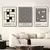 Imagem do Posters Bauhaus B&W - Geométrico & Moderno