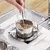 Conjunto Elegance Inox – Xícaras com Bandeja - Ayrá Decor