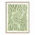 Posters Artísticos Verdes – Estilo Museu D’Orsay para Sala ou Escritório - comprar online