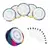 Alfileres Cabeza Perlada Multicolor - comprar online