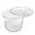 Kit Copo C/ Tampa Transparente 250ml Bello Festa pct 25unid - comprar online